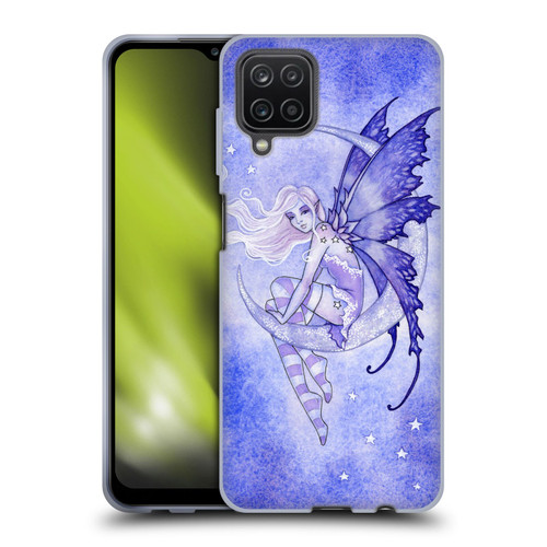 Amy Brown Elemental Fairies Moon Fairy Soft Gel Case for Samsung Galaxy A12 (2020)