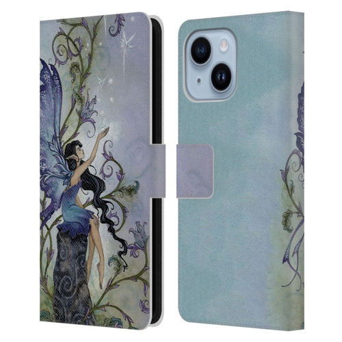 Amy Brown Pixies Creation Leather Book Wallet Case Cover For Apple iPhone 14 Plus