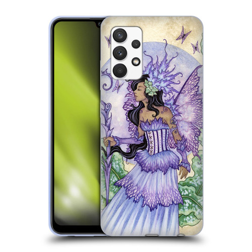 Amy Brown Elemental Fairies Spring Fairy Soft Gel Case for Samsung Galaxy A32 (2021)