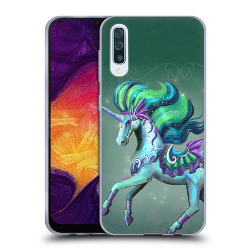 Rose Khan Unicorns Sea Green Soft Gel Case for Samsung Galaxy A50/A30s (2019)