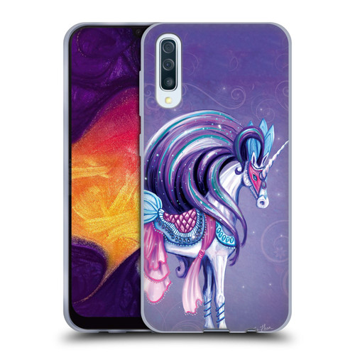 Rose Khan Unicorns White And Purple Soft Gel Case for Samsung Galaxy A50/A30s (2019)