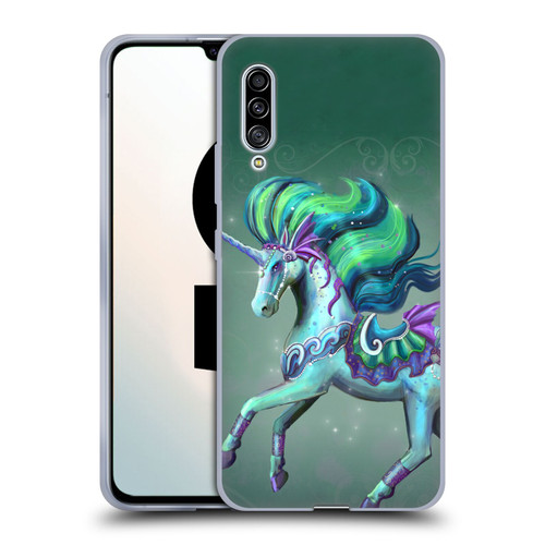 Rose Khan Unicorns Sea Green Soft Gel Case for Samsung Galaxy A90 5G (2019)