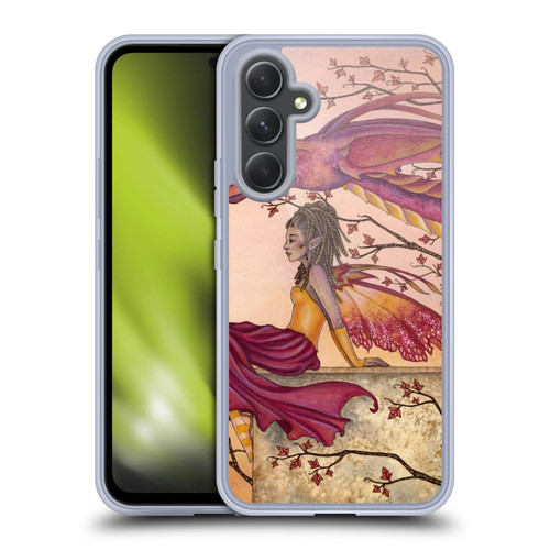 Amy Brown Elemental Fairies Greeting The Dawn Soft Gel Case for Samsung Galaxy A54 5G