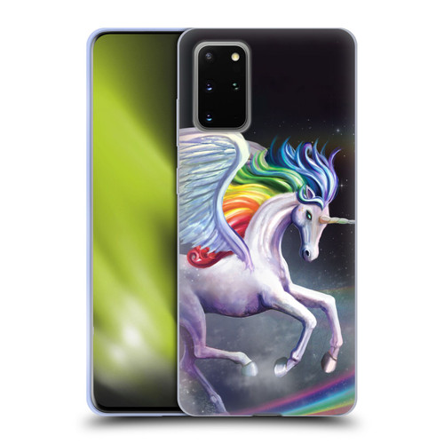 Rose Khan Unicorns Rainbow Dancer Soft Gel Case for Samsung Galaxy S20+ / S20+ 5G