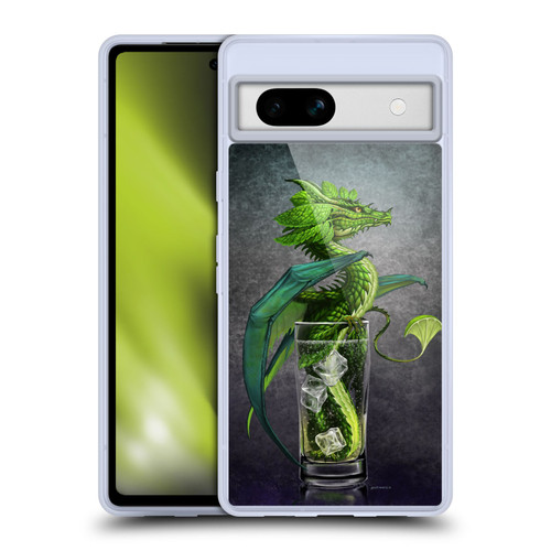 Stanley Morrison Dragons Green Mojito Drink Soft Gel Case for Google Pixel 7a