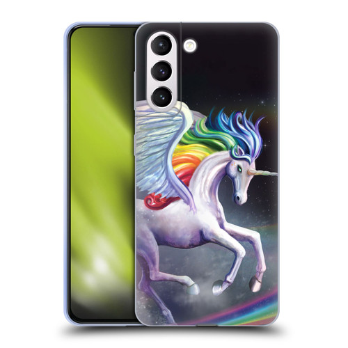 Rose Khan Unicorns Rainbow Dancer Soft Gel Case for Samsung Galaxy S21+ 5G