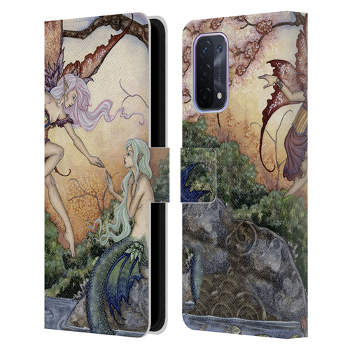 Amy Brown Pixies The Introduction Leather Book Wallet Case Cover For OPPO A54 5G