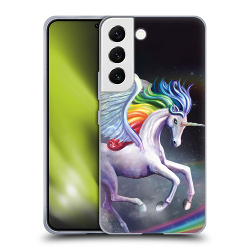 Rose Khan Unicorns Rainbow Dancer Soft Gel Case for Samsung Galaxy S22 5G