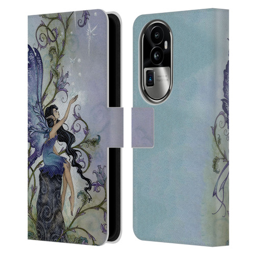 Amy Brown Pixies Creation Leather Book Wallet Case Cover For OPPO Reno10 Pro+