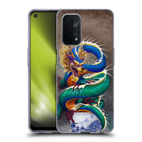 Stanley Morrison Dragons Asian Sake Drink Soft Gel Case for OPPO A54 5G