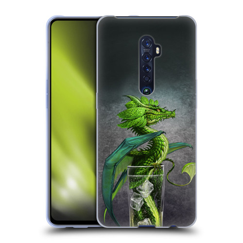 Stanley Morrison Dragons Green Mojito Drink Soft Gel Case for OPPO Reno 2