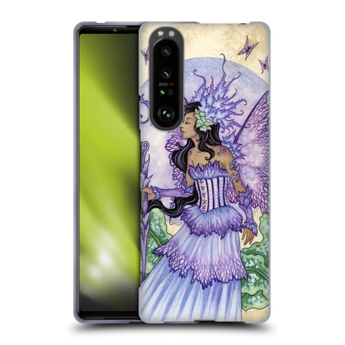 Amy Brown Elemental Fairies Spring Fairy Soft Gel Case for Sony Xperia 1 III