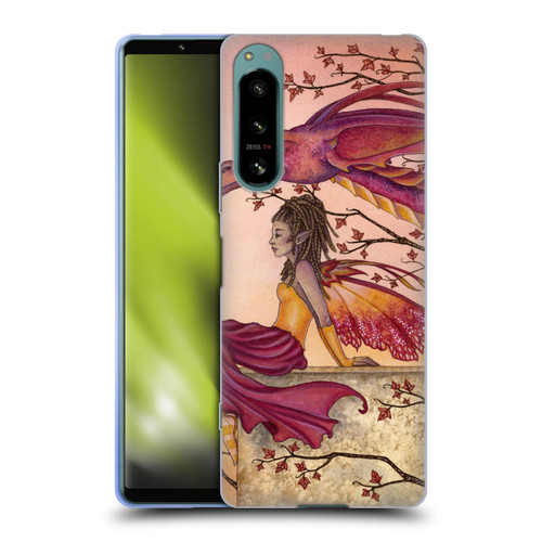 Amy Brown Elemental Fairies Greeting The Dawn Soft Gel Case for Sony Xperia 5 IV