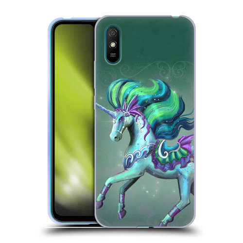 Rose Khan Unicorns Sea Green Soft Gel Case for Xiaomi Redmi 9A / Redmi 9AT