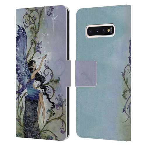 Amy Brown Pixies Creation Leather Book Wallet Case Cover For Samsung Galaxy S10