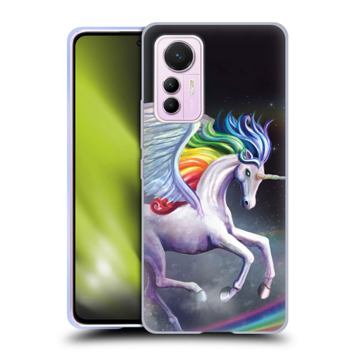 Rose Khan Unicorns Rainbow Dancer Soft Gel Case for Xiaomi 12 Lite