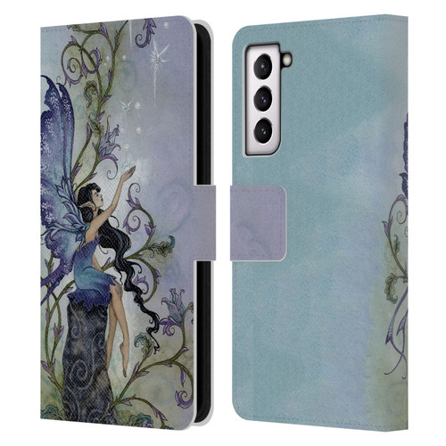 Amy Brown Pixies Creation Leather Book Wallet Case Cover For Samsung Galaxy S21 5G