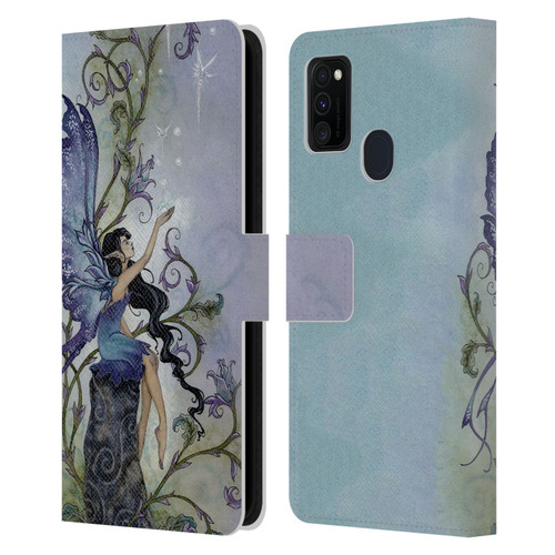 Amy Brown Pixies Creation Leather Book Wallet Case Cover For Samsung Galaxy M30s (2019)/M21 (2020)