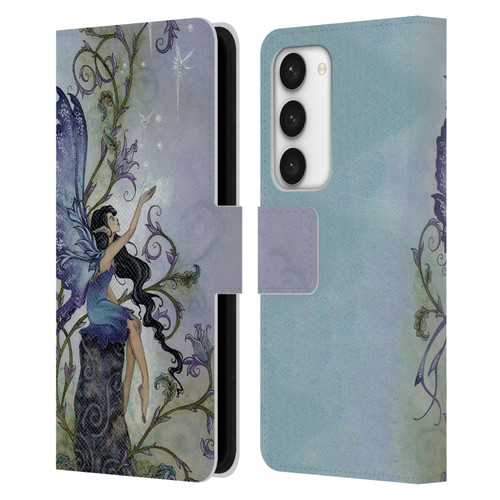 Amy Brown Pixies Creation Leather Book Wallet Case Cover For Samsung Galaxy S23 5G