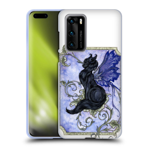 Amy Brown Folklore Fairy Cat Soft Gel Case for Huawei P40 5G