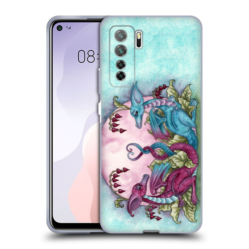 Amy Brown Folklore Love Dragons Soft Gel Case for Huawei Nova 7 SE/P40 Lite 5G