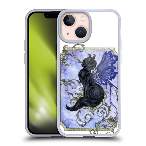 Amy Brown Folklore Fairy Cat Soft Gel Case for Apple iPhone 13 Mini