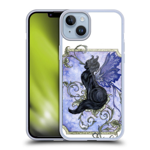 Amy Brown Folklore Fairy Cat Soft Gel Case for Apple iPhone 14 Plus