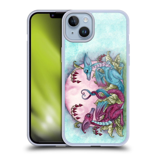 Amy Brown Folklore Love Dragons Soft Gel Case for Apple iPhone 14 Plus