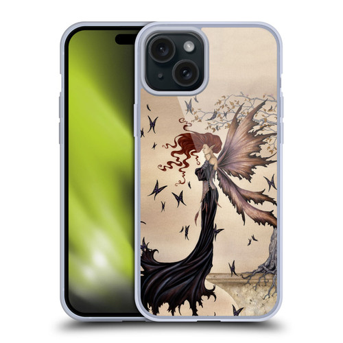 Amy Brown Folklore Butterfly Fairy Soft Gel Case for Apple iPhone 15 Plus