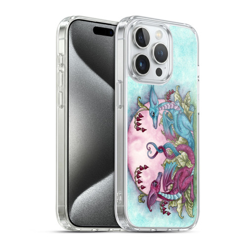 Amy Brown Folklore Love Dragons Soft Gel Case for Apple iPhone 15 Pro & MagSafe