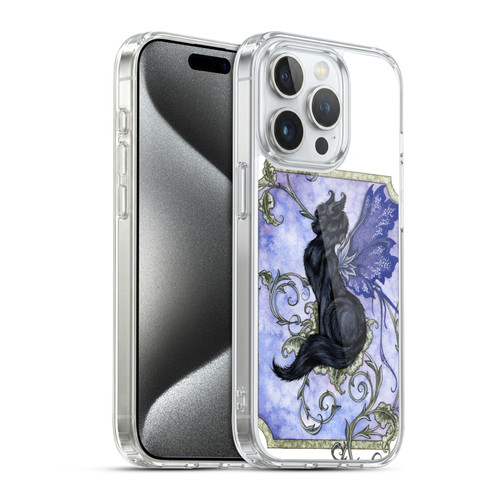 Amy Brown Folklore Fairy Cat Soft Gel Case for Apple iPhone 15 Pro & MagSafe