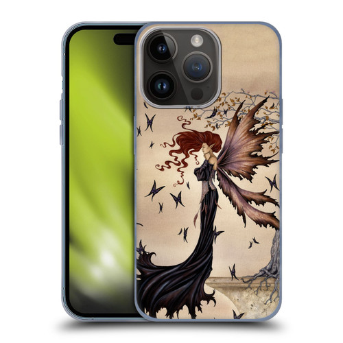 Amy Brown Folklore Butterfly Fairy Soft Gel Case for Apple iPhone 15 Pro