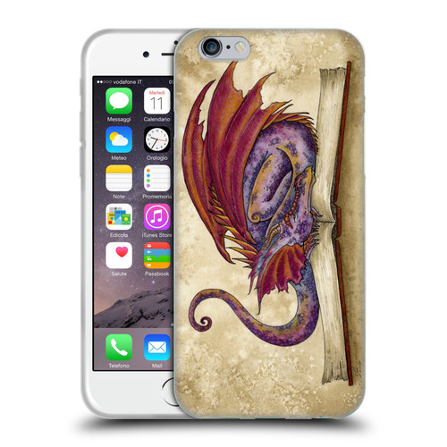 Amy Brown Folklore Bookworm 2 Soft Gel Case for Apple iPhone 6 / iPhone 6s