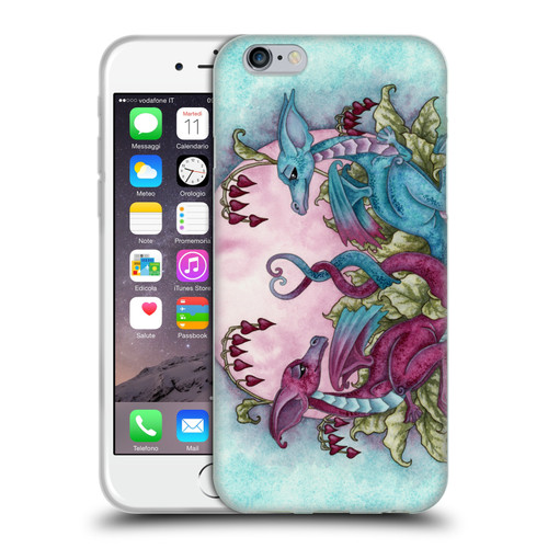 Amy Brown Folklore Love Dragons Soft Gel Case for Apple iPhone 6 / iPhone 6s