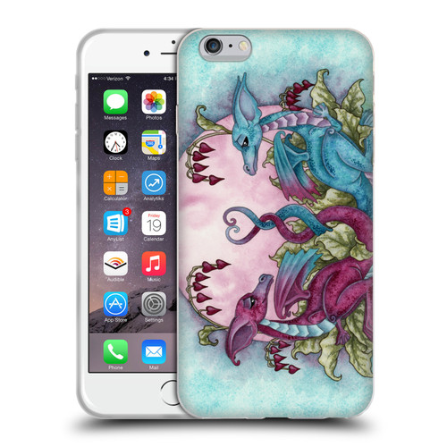 Amy Brown Folklore Love Dragons Soft Gel Case for Apple iPhone 6 Plus / iPhone 6s Plus