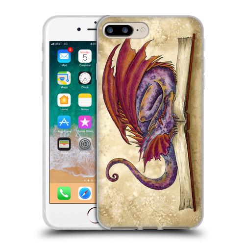 Amy Brown Folklore Bookworm 2 Soft Gel Case for Apple iPhone 7 Plus / iPhone 8 Plus