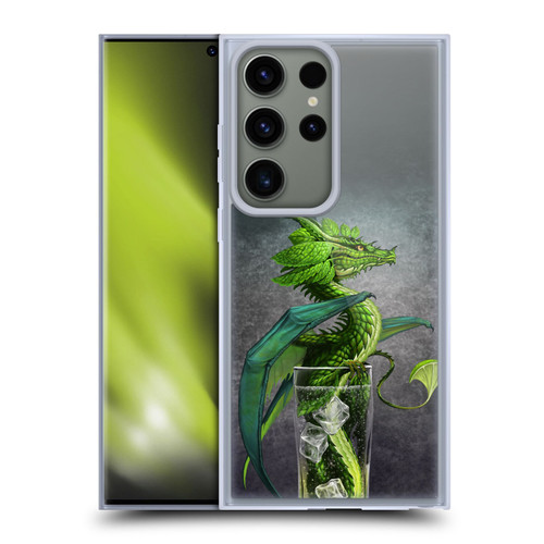 Stanley Morrison Dragons Green Mojito Drink Soft Gel Case for Samsung Galaxy S23 Ultra 5G