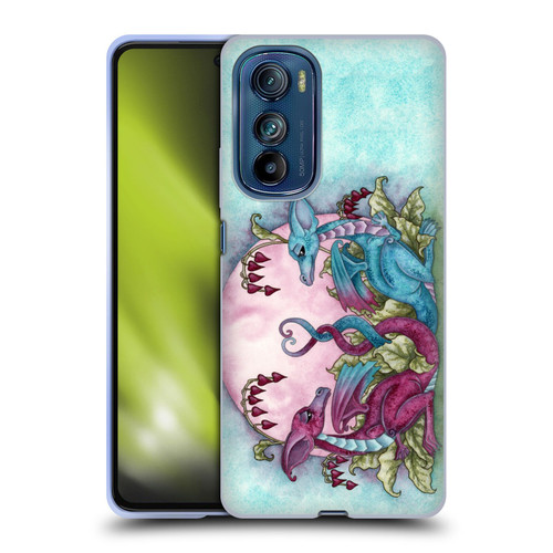 Amy Brown Folklore Love Dragons Soft Gel Case for Motorola Edge 30