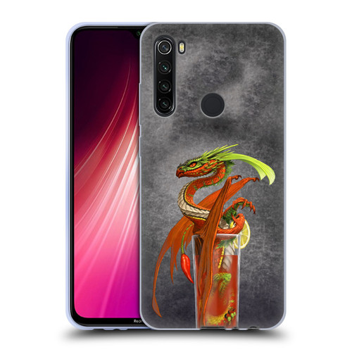 Stanley Morrison Dragons Red Tomato Bloody Mary Soft Gel Case for Xiaomi Redmi Note 8T