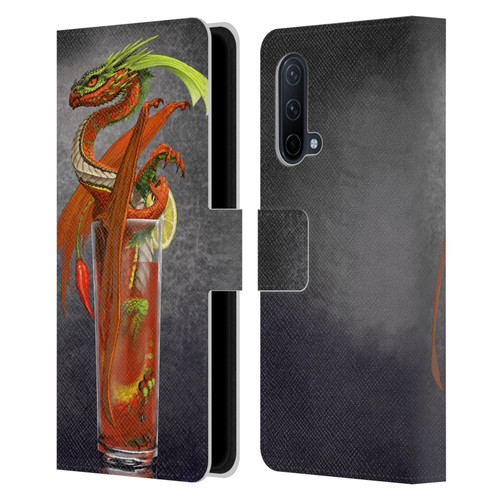 Stanley Morrison Dragons Red Tomato Bloody Mary Leather Book Wallet Case Cover For OnePlus Nord CE 5G