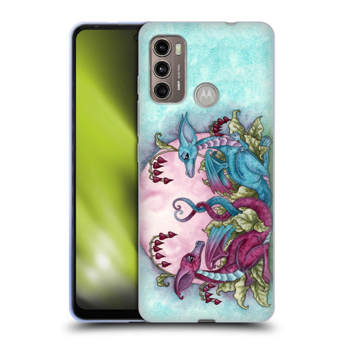 Amy Brown Folklore Love Dragons Soft Gel Case for Motorola Moto G60 / Moto G40 Fusion