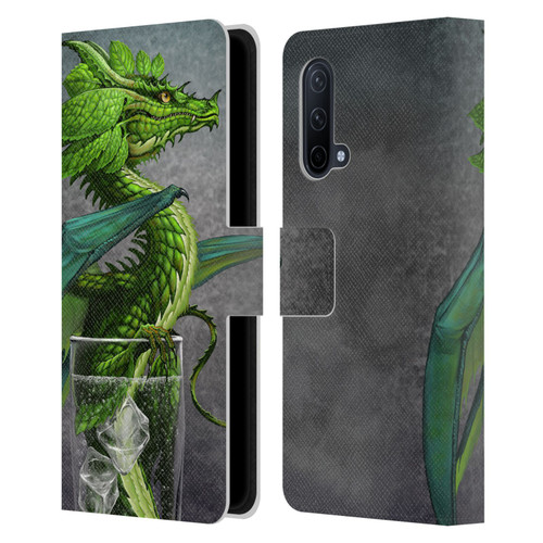 Stanley Morrison Dragons Green Mojito Drink Leather Book Wallet Case Cover For OnePlus Nord CE 5G