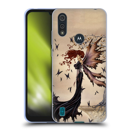 Amy Brown Folklore Butterfly Fairy Soft Gel Case for Motorola Moto E6s (2020)