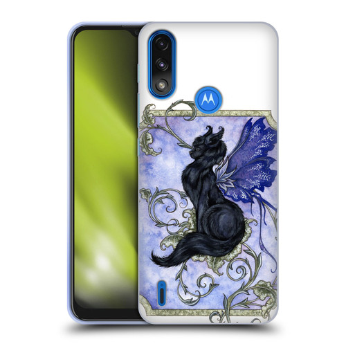 Amy Brown Folklore Fairy Cat Soft Gel Case for Motorola Moto E7 Power / Moto E7i Power