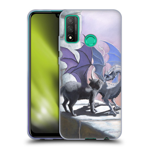 Stanley Morrison Dragons 2 Black Winged Cat Soft Gel Case for Huawei P Smart (2020)