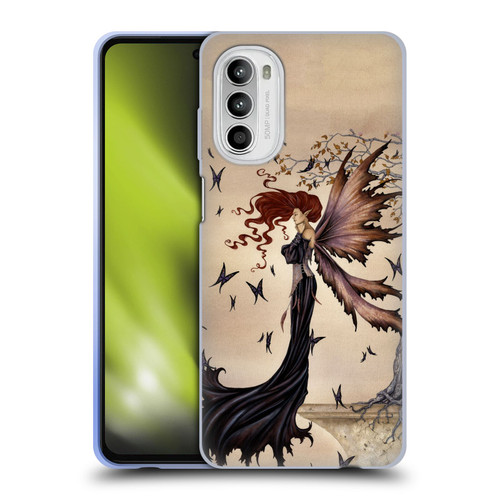 Amy Brown Folklore Butterfly Fairy Soft Gel Case for Motorola Moto G52