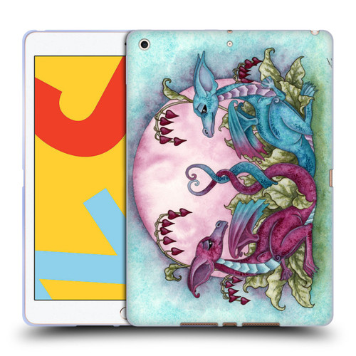 Amy Brown Folklore Love Dragons Soft Gel Case for Apple iPad 10.2 2019/2020/2021