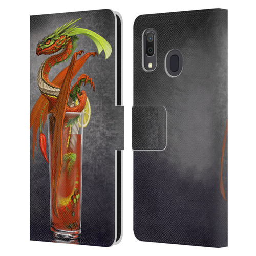 Stanley Morrison Dragons Red Tomato Bloody Mary Leather Book Wallet Case Cover For Samsung Galaxy A33 5G (2022)