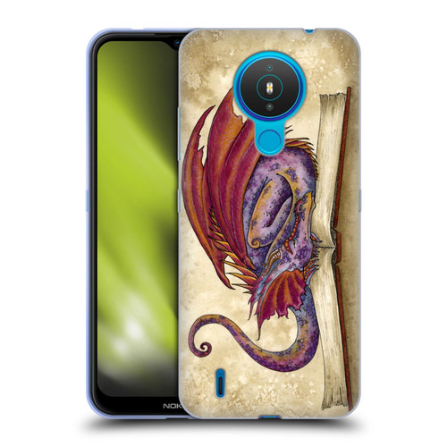 Amy Brown Folklore Bookworm 2 Soft Gel Case for Nokia 1.4