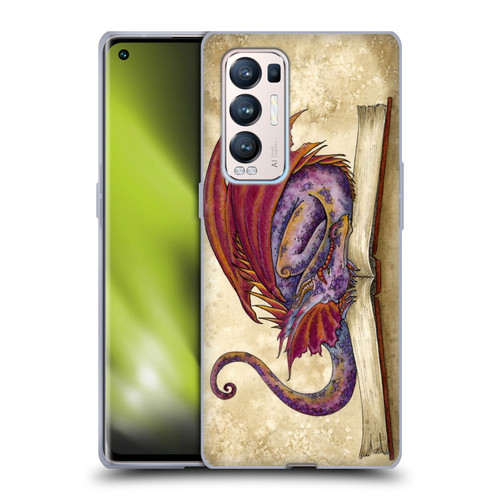 Amy Brown Folklore Bookworm 2 Soft Gel Case for OPPO Find X3 Neo / Reno5 Pro+ 5G